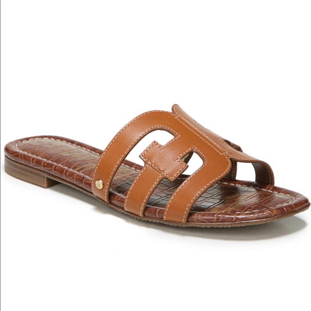 Sam Edelman Bay Sandal Cutout Saddle Leather